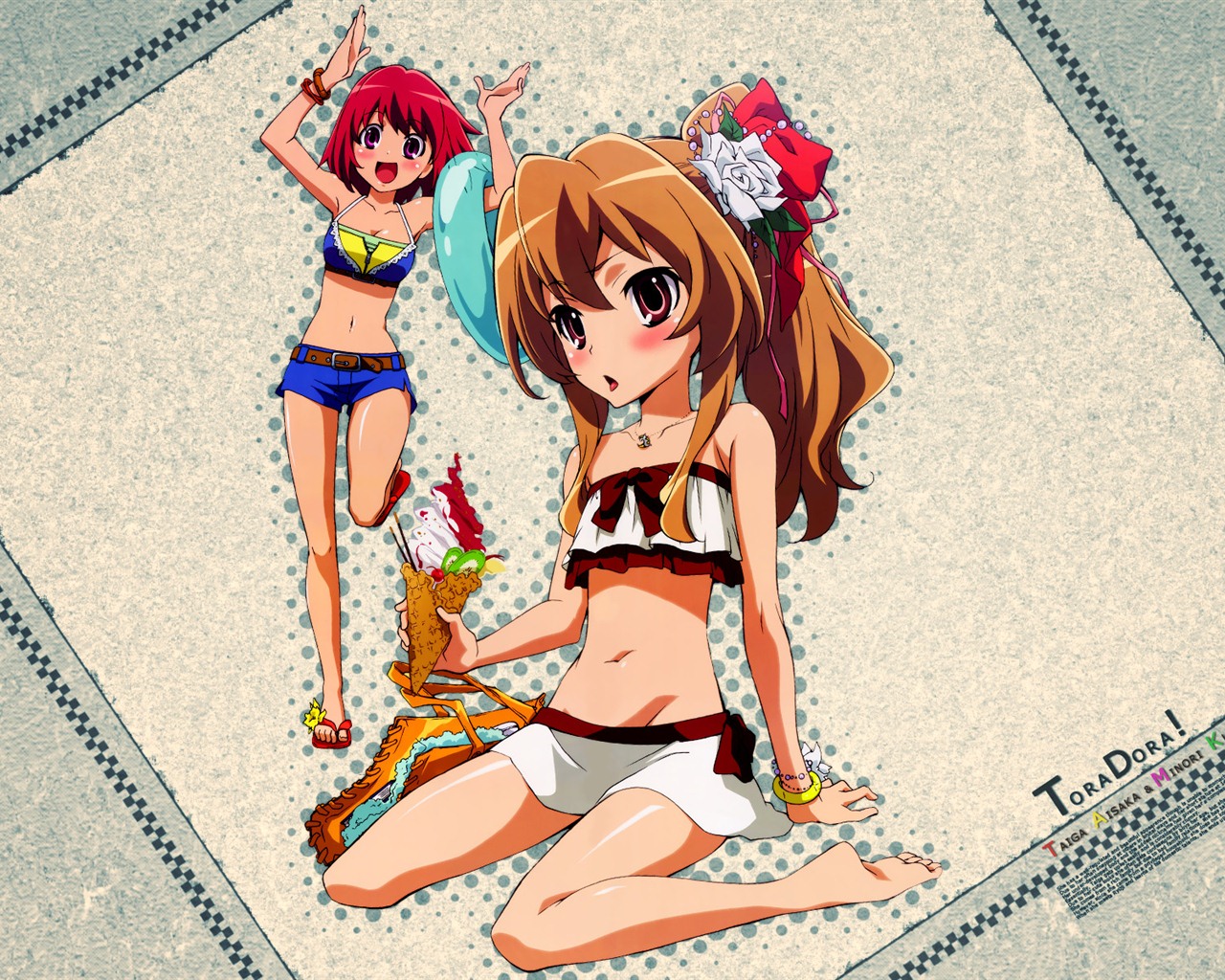 Toradora HD tapety na plochu #41 - 1280x1024