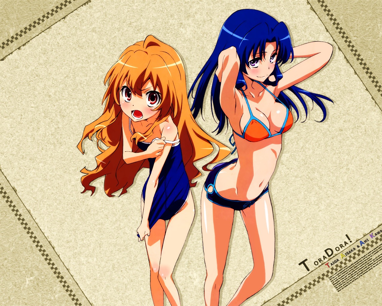 Toradora HD tapety na plochu #42 - 1280x1024