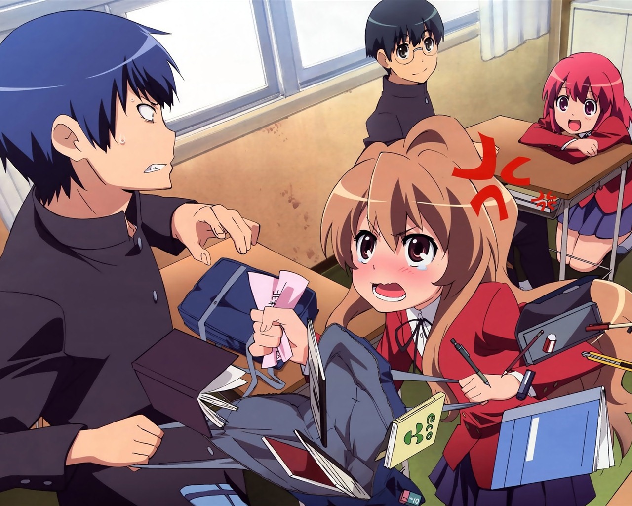 Toradora 龍與虎 高清壁紙 #3 - 1280x1024