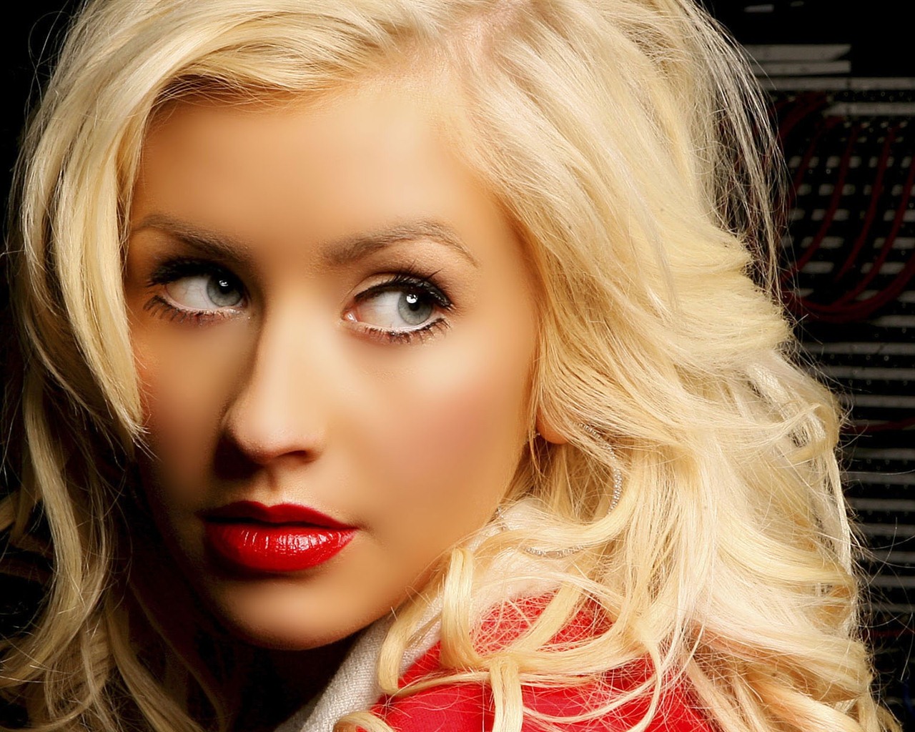 Christina Aguilera tapety na plochu krásné #8 - 1280x1024