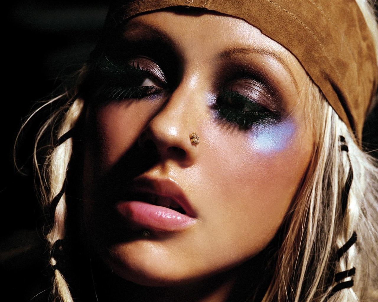 Christina Aguilera 克里斯蒂娜·阿奎萊拉 美女壁紙 #16 - 1280x1024