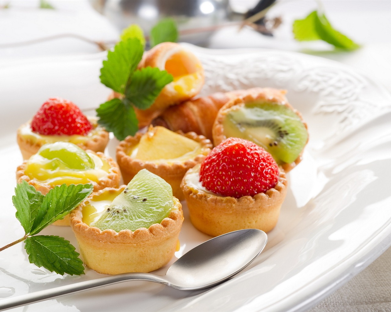 Rich und attraktiven Gourmet-Desserts Hintergrundbilder #7 - 1280x1024