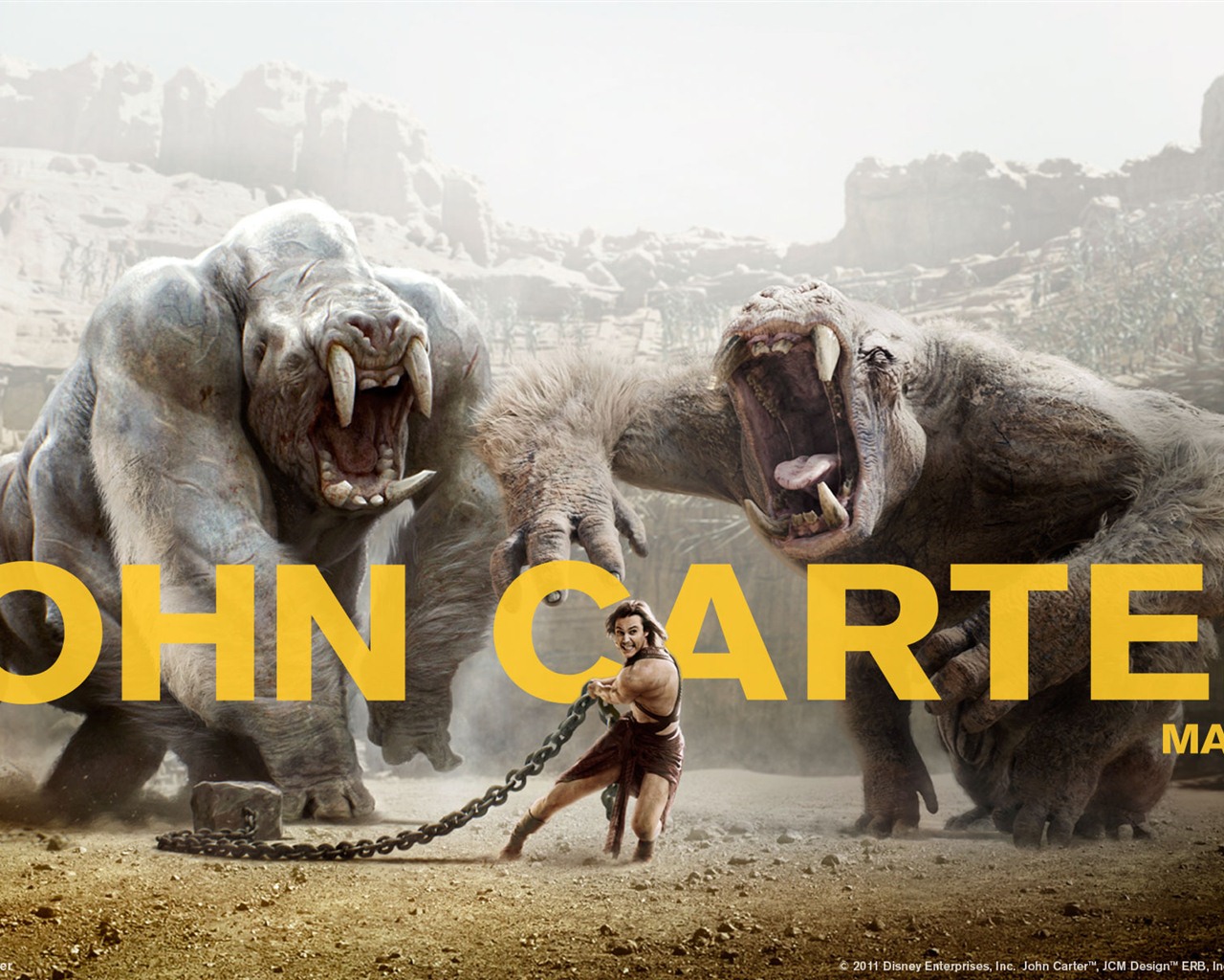2012 John Carter HD tapety na plochu #1 - 1280x1024