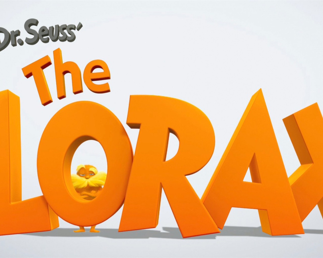 Dr. Seuss The Lorax 老雷斯的故事 高清壁纸1 - 1280x1024