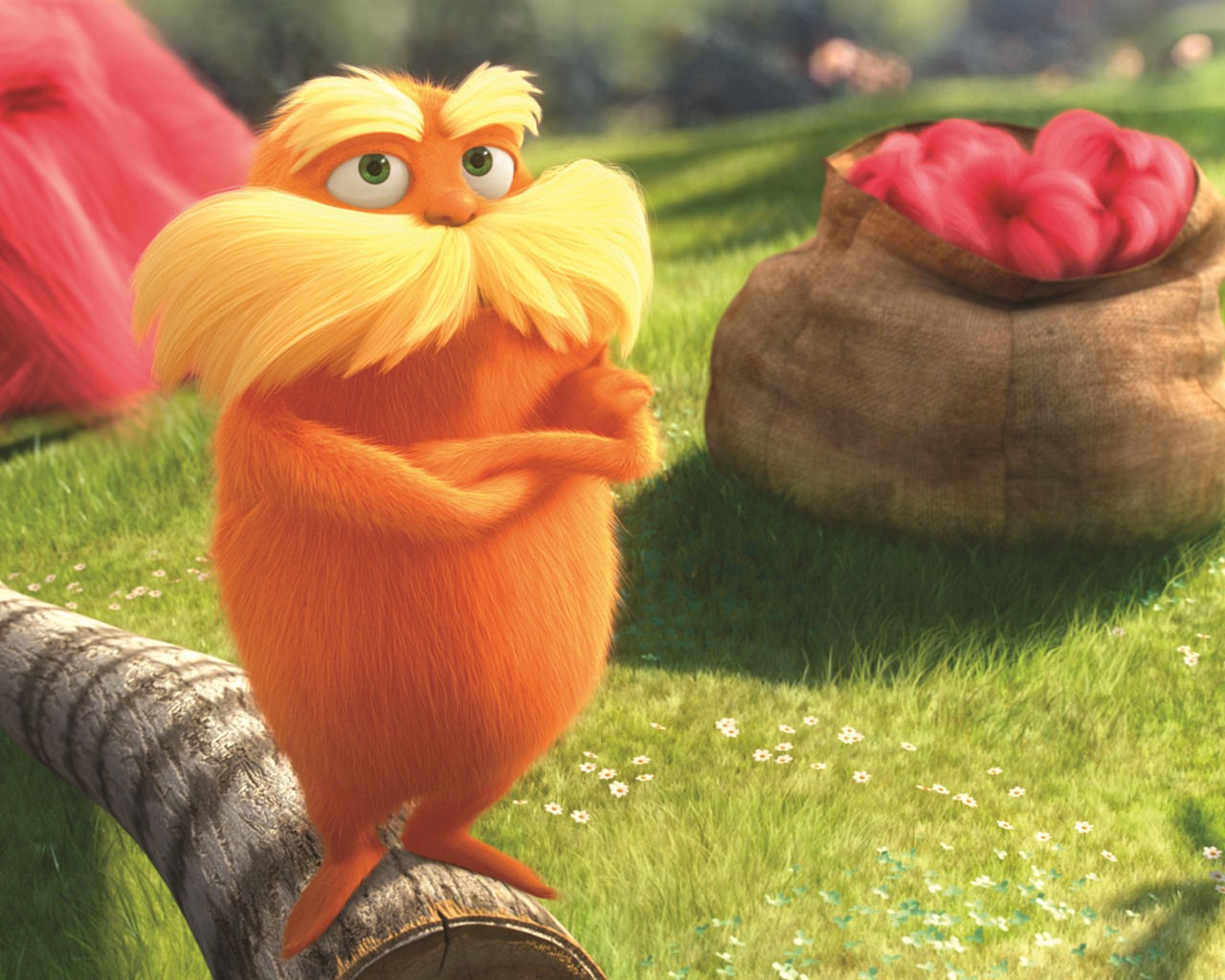 Dr. Seuss The Lorax 老雷斯的故事 高清壁纸2 - 1280x1024