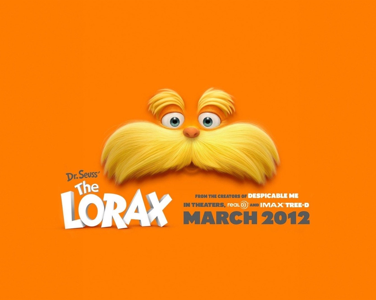 Dr. Seuss The Lorax 老雷斯的故事 高清壁纸13 - 1280x1024