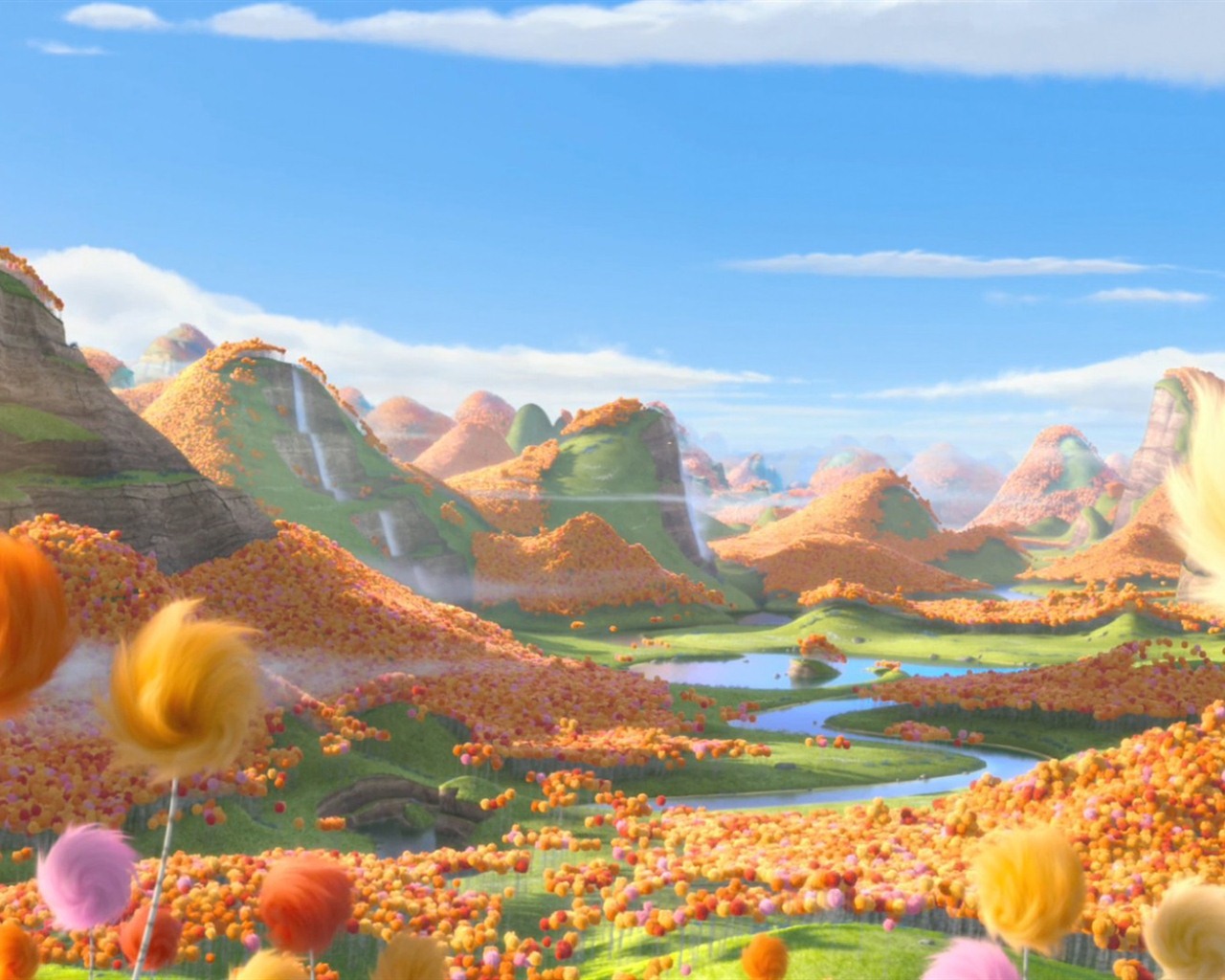 Dr. Seuss 'The Lorax HD tapety na plochu #15 - 1280x1024