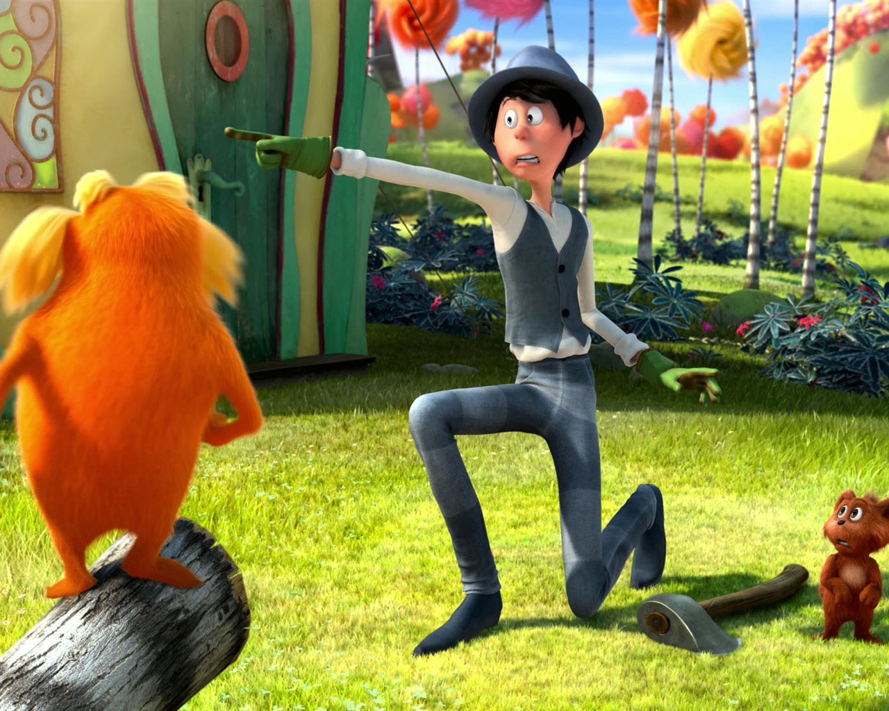 Dr. Seuss' The Lorax HD wallpapers #20 - 1280x1024