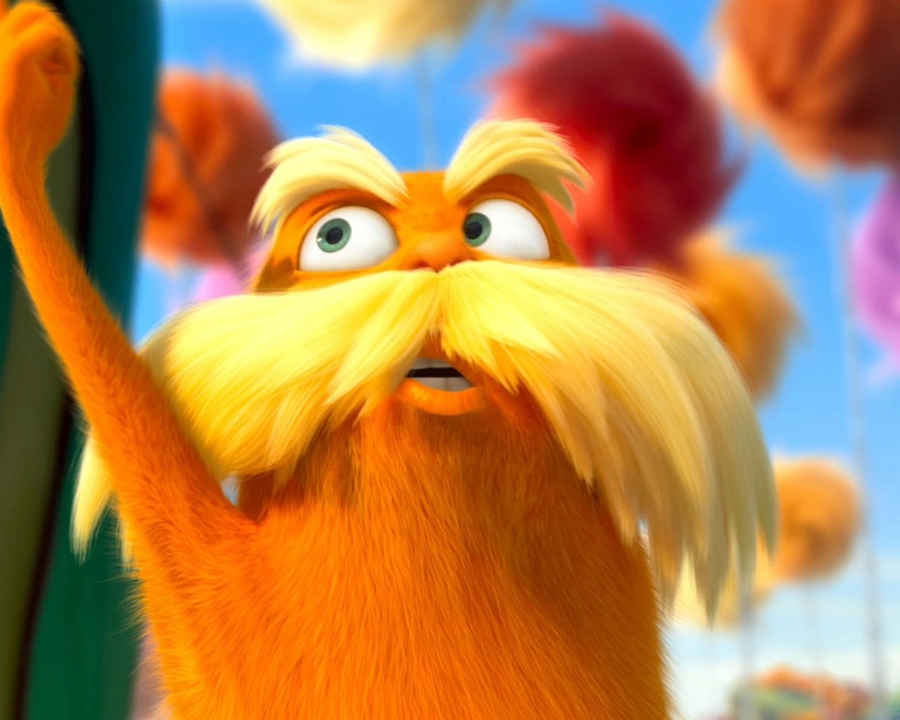 Dr. Seuss' The Lorax 老雷斯的故事 高清壁紙 #32 - 1280x1024