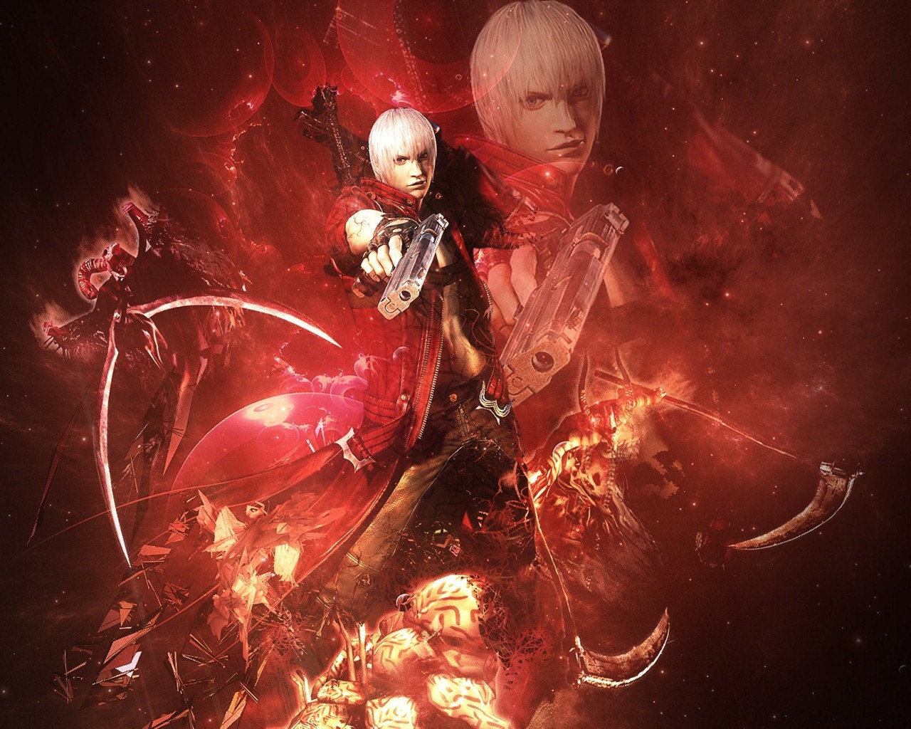 Devil May Cry 5 HD tapety #20 - 1280x1024
