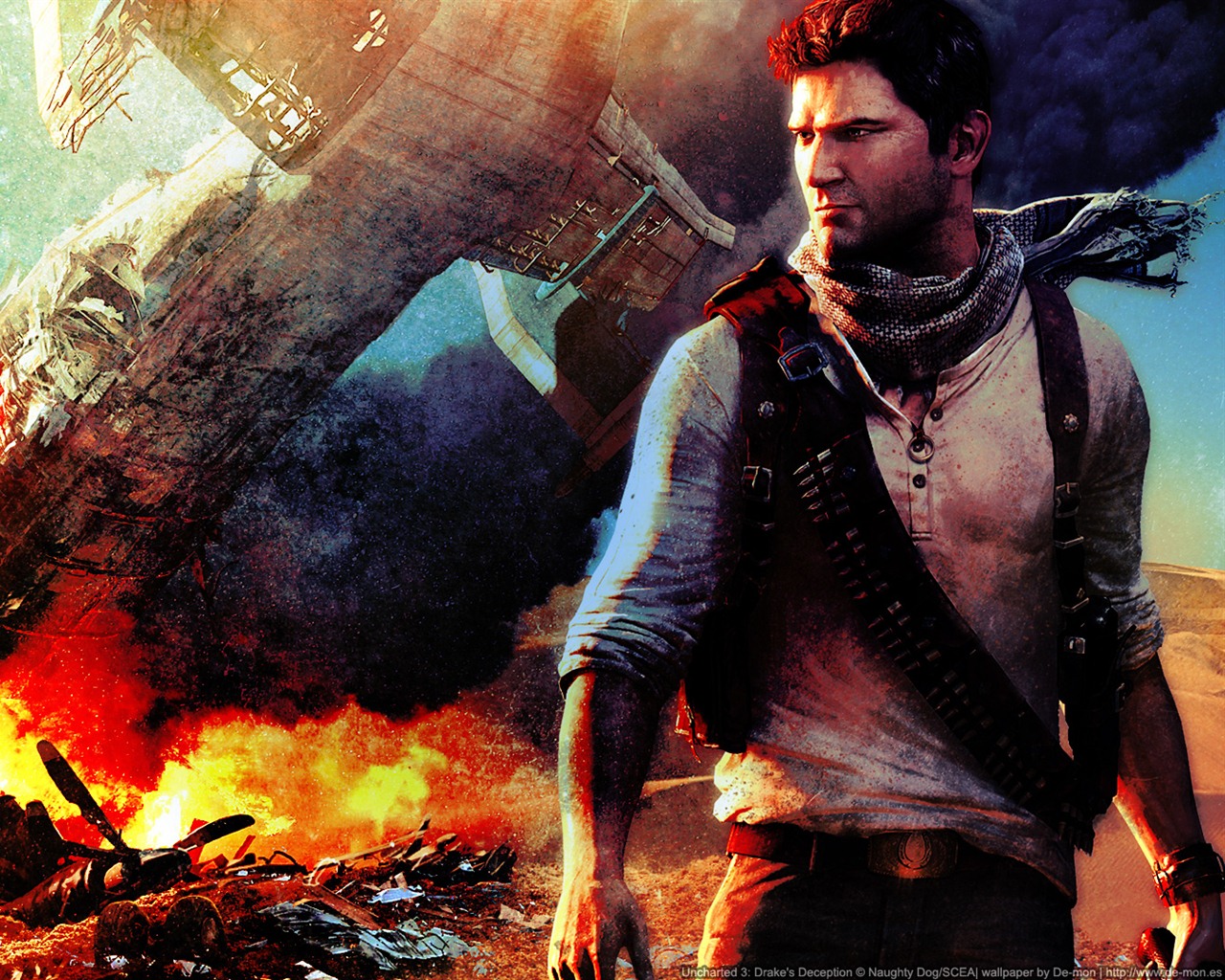 Uncharted 3: El engaño de Drake fondos de pantalla de alta definición #2 - 1280x1024