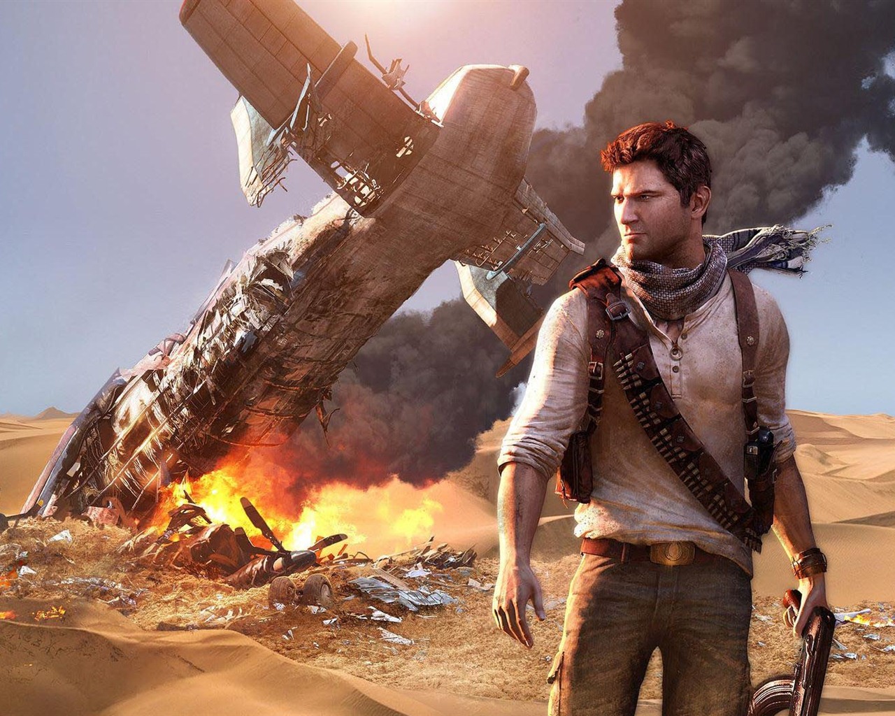 Uncharted 3: El engaño de Drake fondos de pantalla de alta definición #3 - 1280x1024