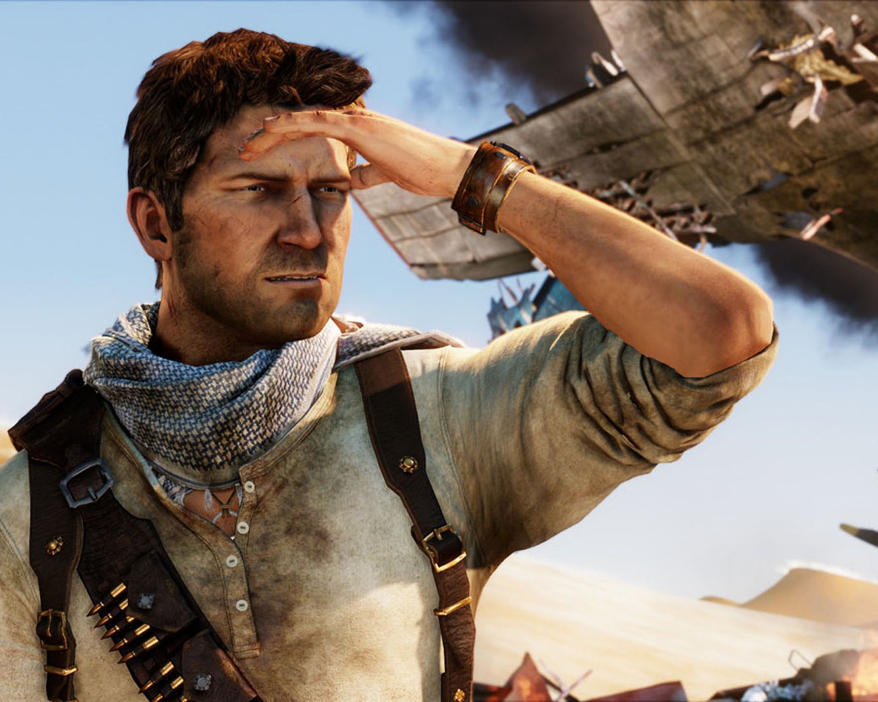 Uncharted 3: Drake's Deception 神秘海域3：德雷克的詭計高清壁紙 #5 - 1280x1024