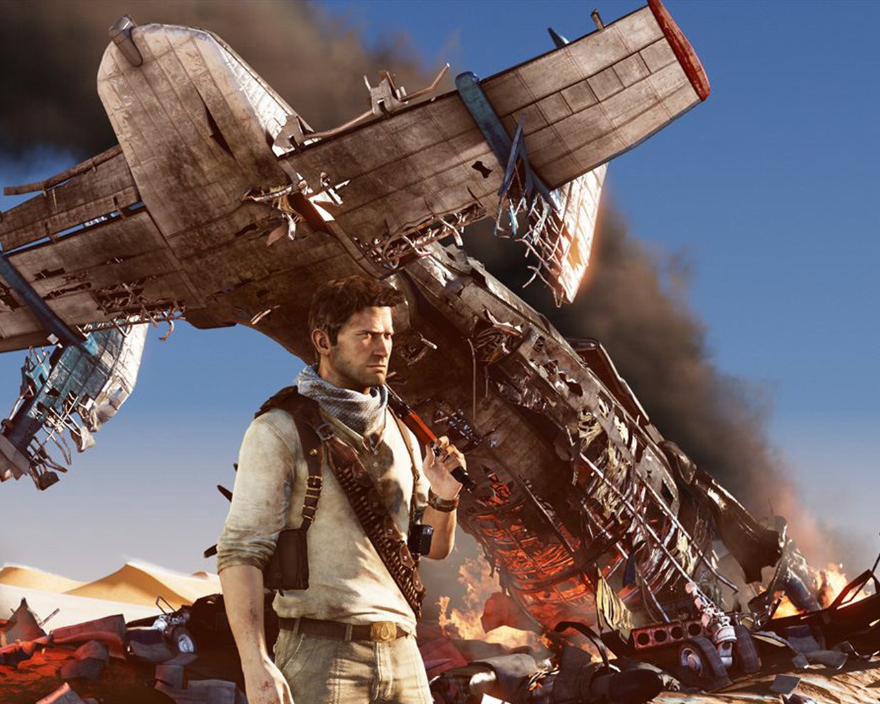 Uncharted 3: El engaño de Drake fondos de pantalla de alta definición #10 - 1280x1024