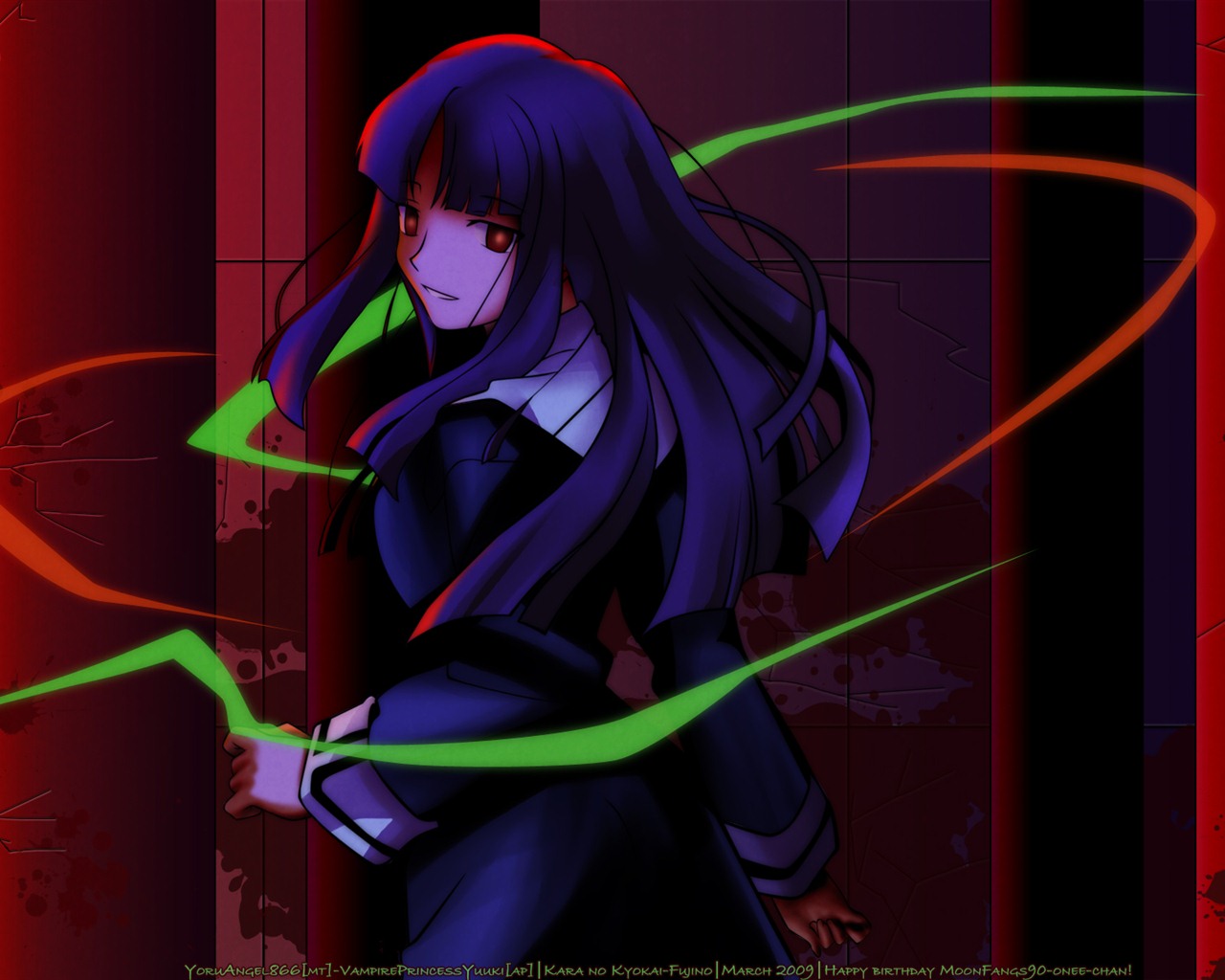 the Garden of sinners 空之境界 高清壁紙 #8 - 1280x1024