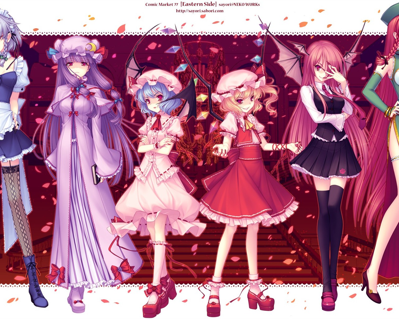 東方Project漫畫 高清壁紙 #9 - 1280x1024