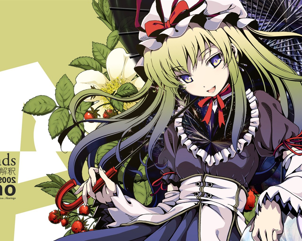Touhou Project caricature HD wallpapers #26 - 1280x1024