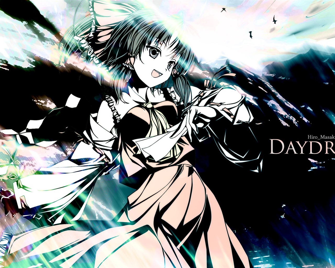 Touhou Project cartoon HD wallpapers #27 - 1280x1024