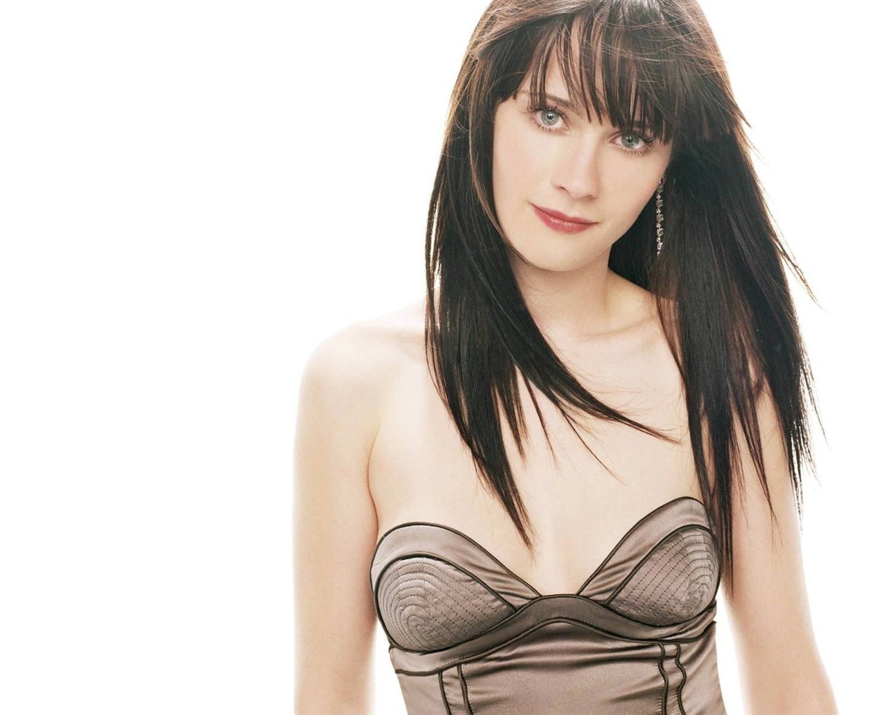 Zooey Deschanel beautiful wallpapers #3 - 1280x1024