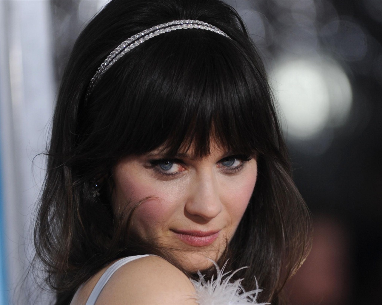 Zooey Deschanel beautiful wallpapers #8 - 1280x1024