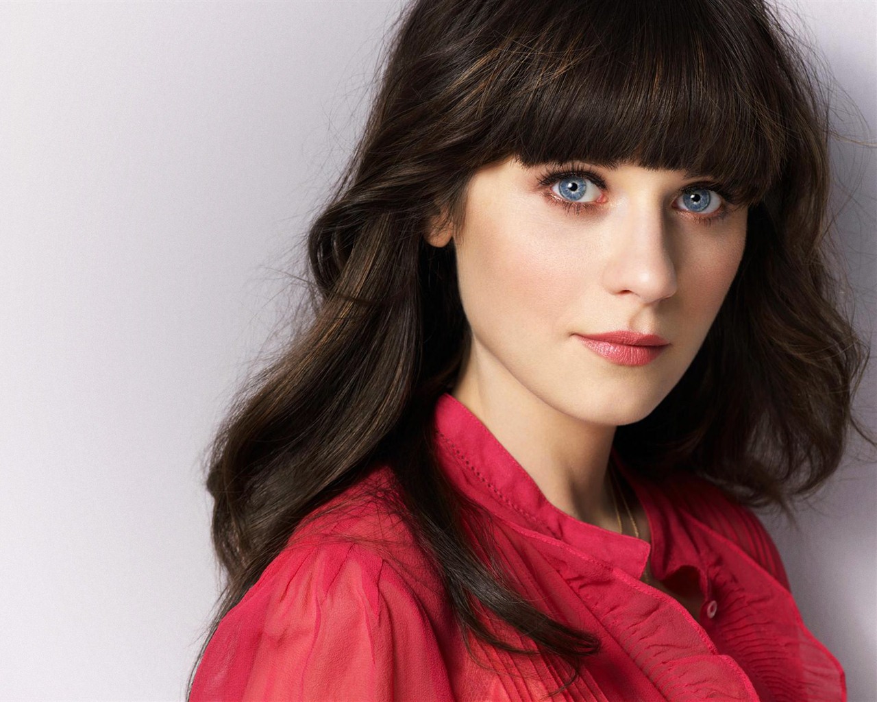 Zooey Deschanel 佐伊·丹斯切爾 美女壁紙 #10 - 1280x1024