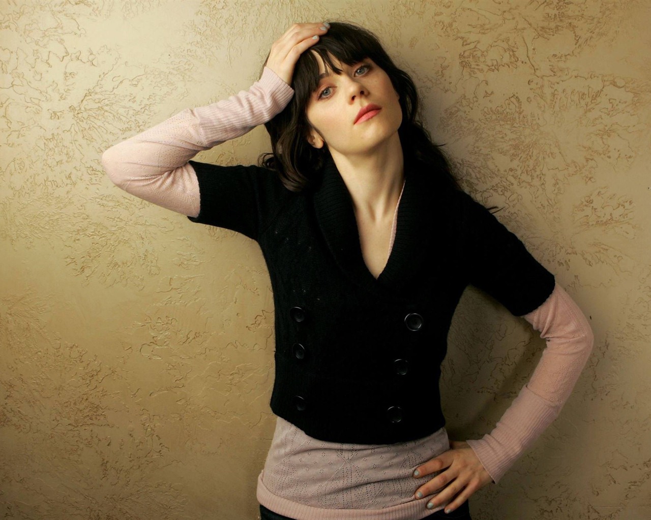 Zooey Deschanel krásné tapety na plochu #18 - 1280x1024