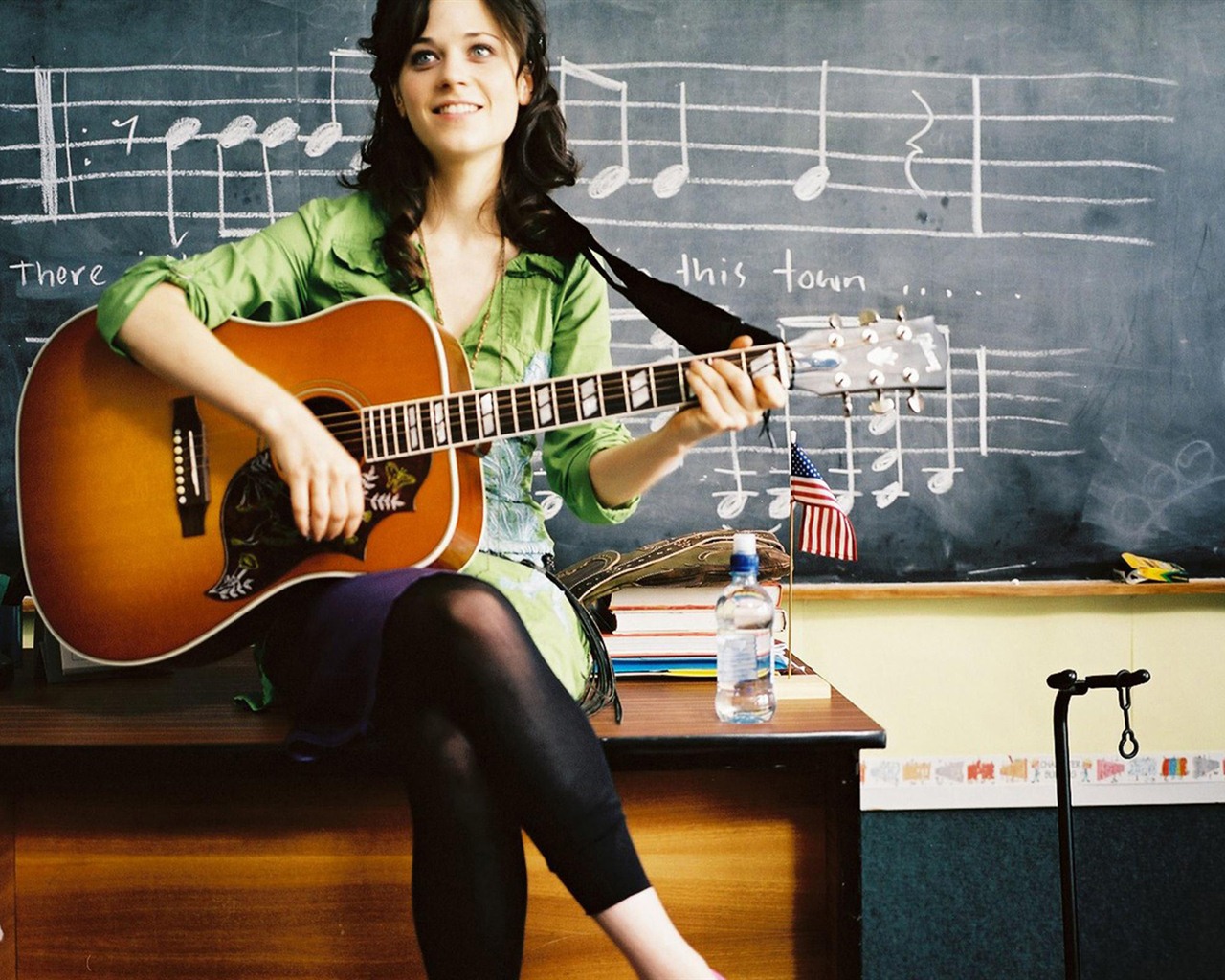 Zooey Deschanel krásné tapety na plochu #20 - 1280x1024