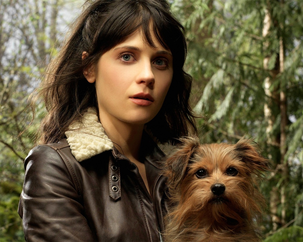 Zooey Deschanel krásné tapety na plochu #25 - 1280x1024