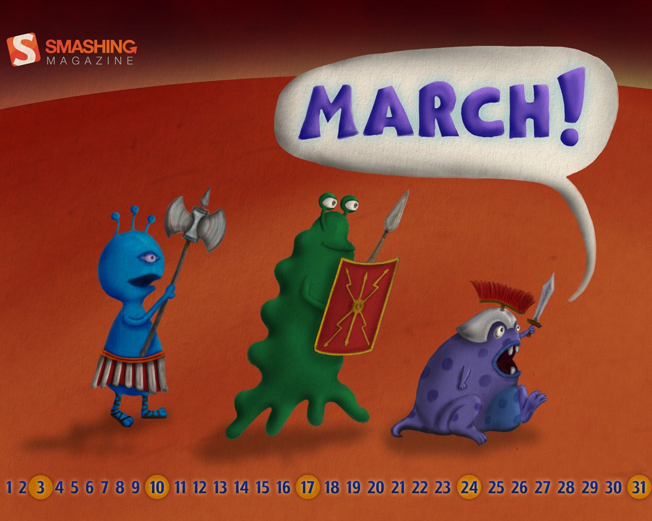 March 2012 Calendar Wallpaper #13 - 1280x1024