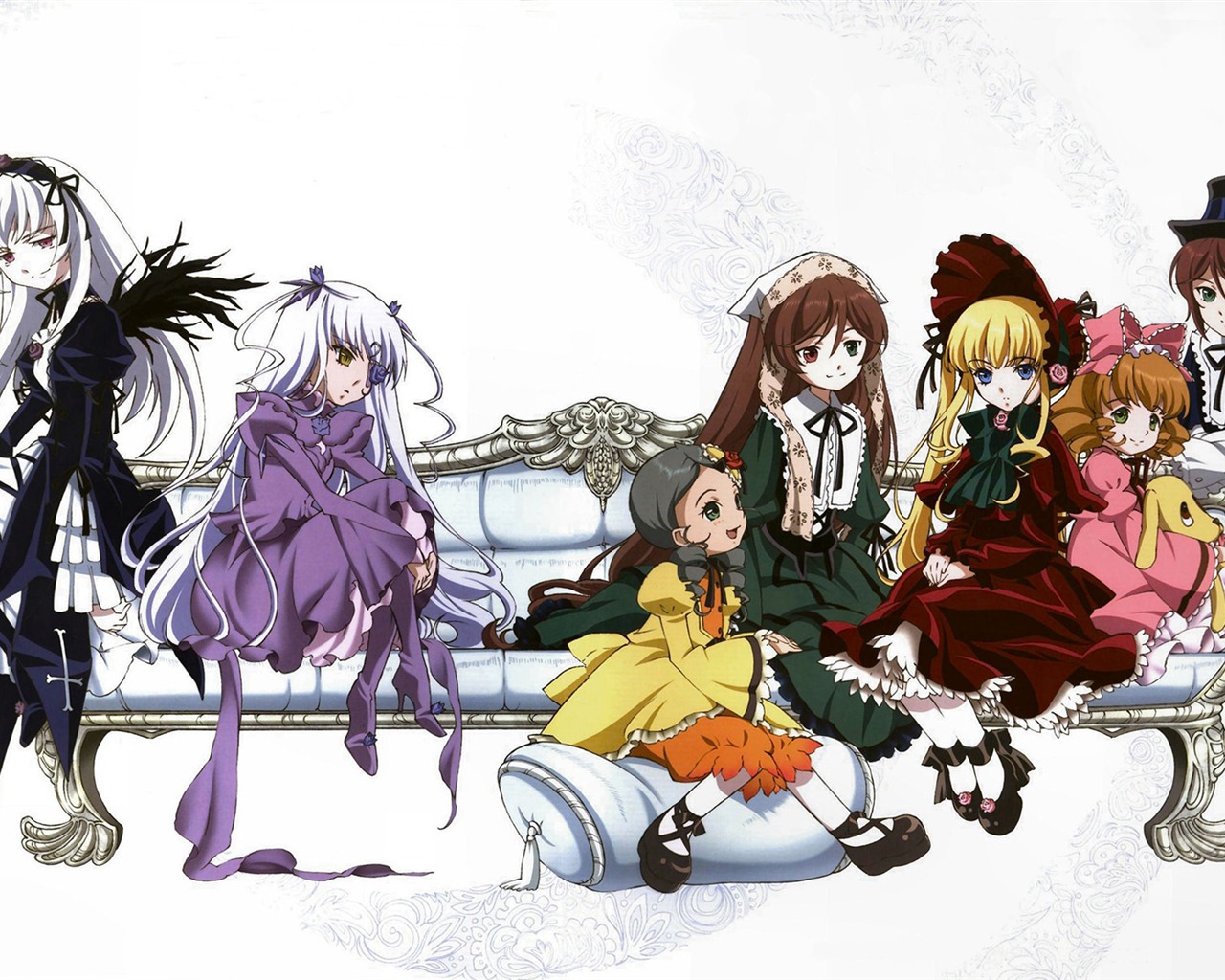 Rozen Maiden HD tapety na plochu #11 - 1280x1024
