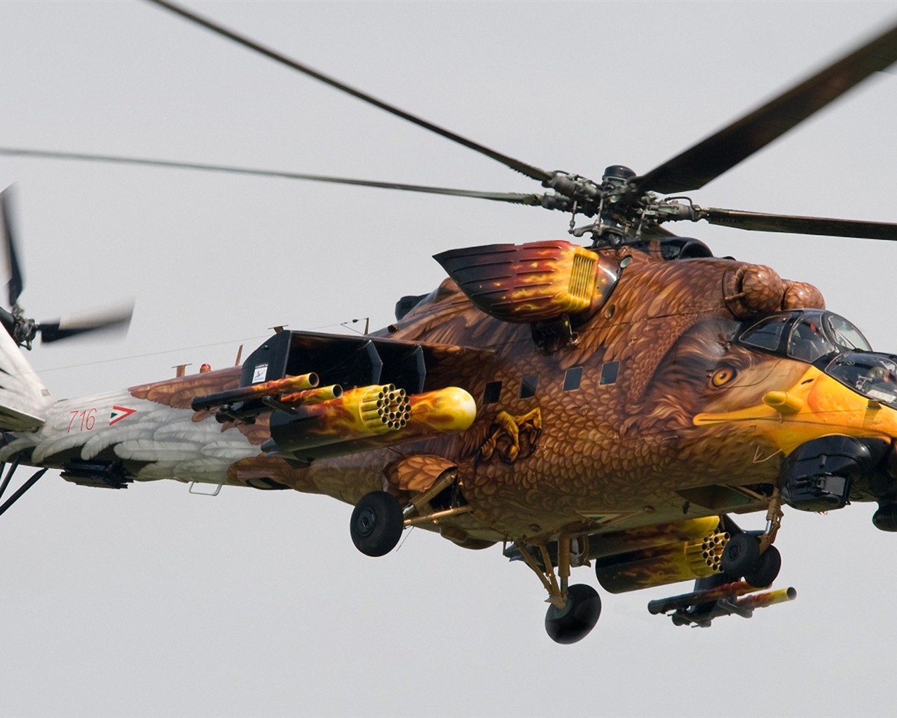 군용 헬리콥터의 HD 월페이퍼 #6 - 1280x1024