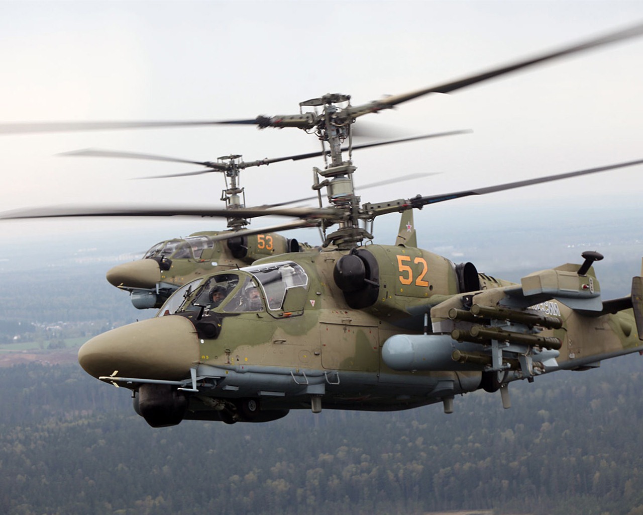 Military helicopters HD wallpapers #20 - 1280x1024
