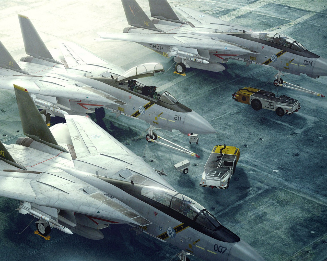 軍用戰鬥機高清寬屏壁紙 #2 - 1280x1024