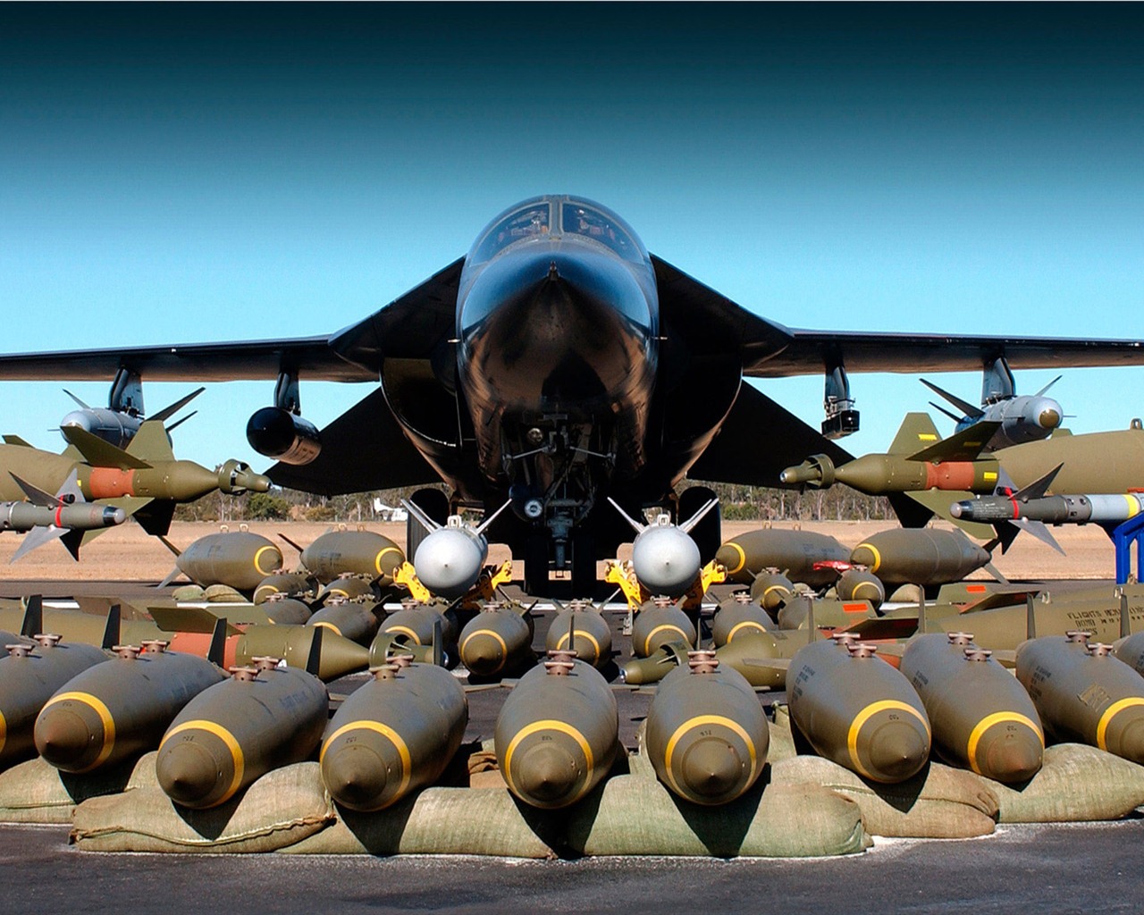 軍用戰鬥機高清寬屏壁紙 #3 - 1280x1024