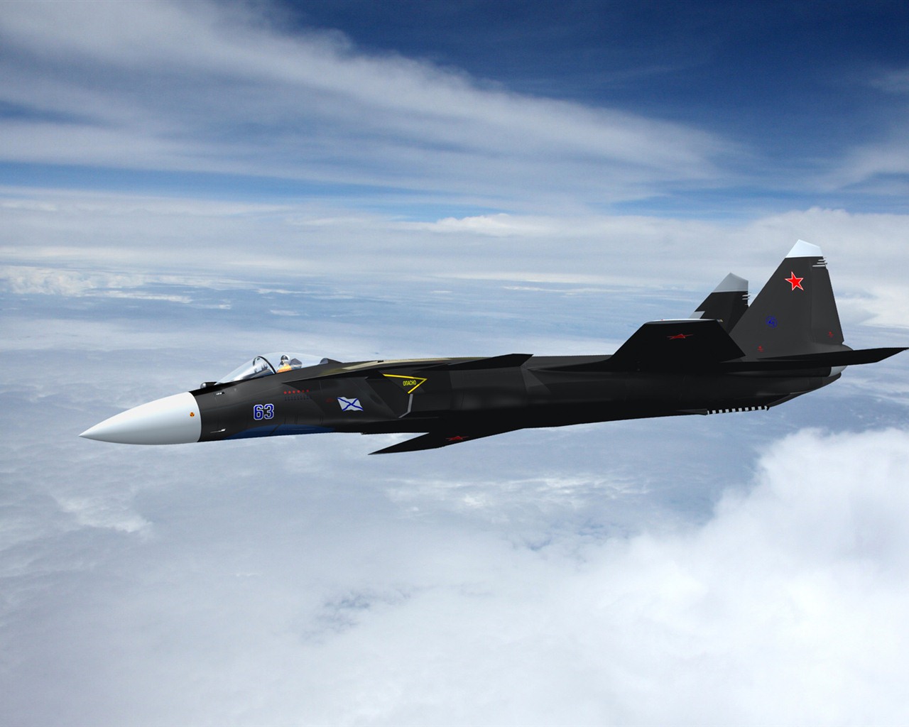 軍用戰鬥機高清寬屏壁紙 #10 - 1280x1024