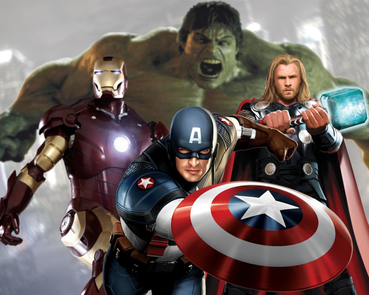 The Avengers 2012 HD wallpapers #2 - 1280x1024