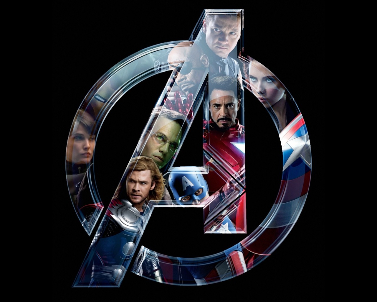 アベンジャーズ2012 HDの壁紙 #3 - 1280x1024