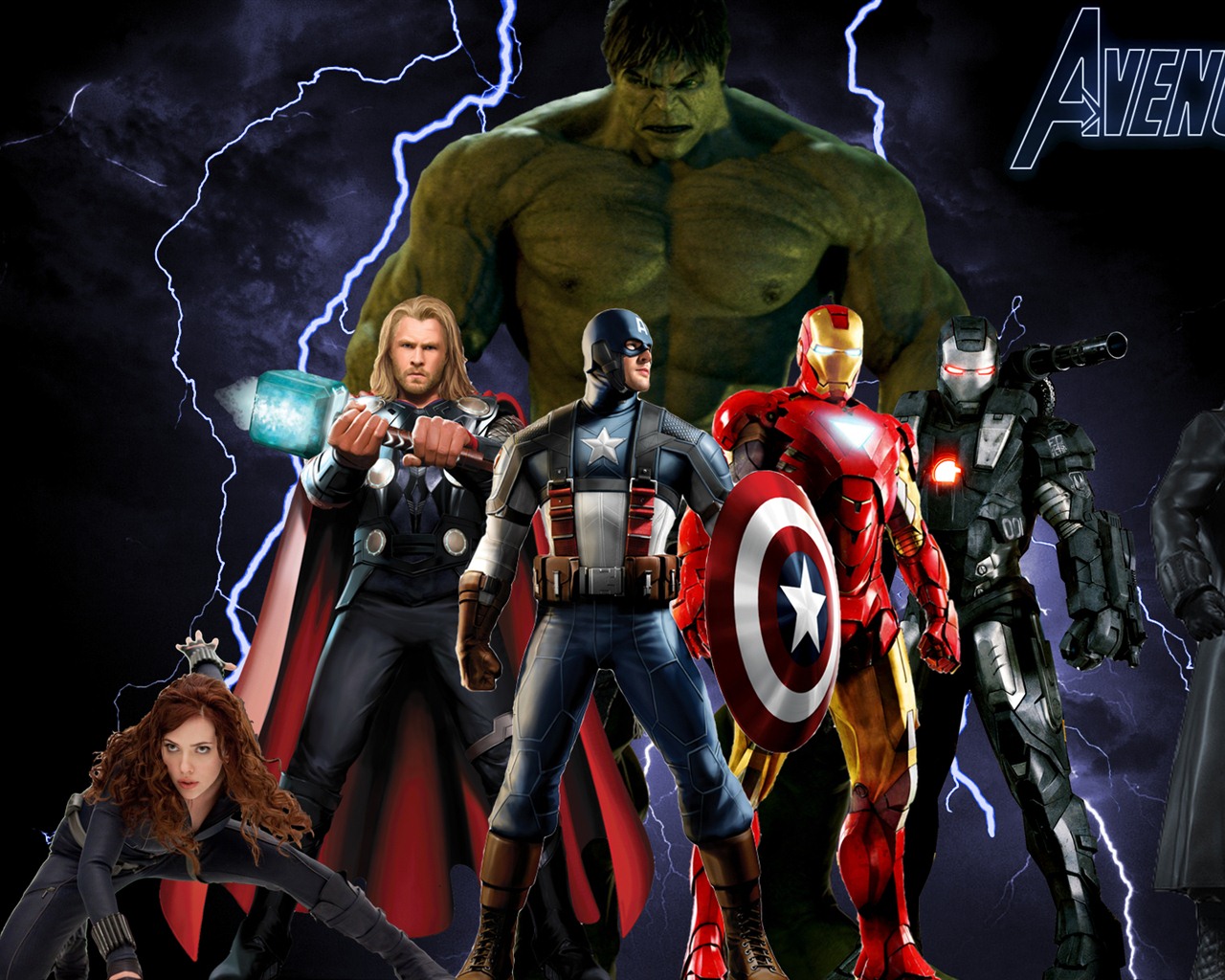 Les fonds d'écran HD 2012 Avengers #5 - 1280x1024