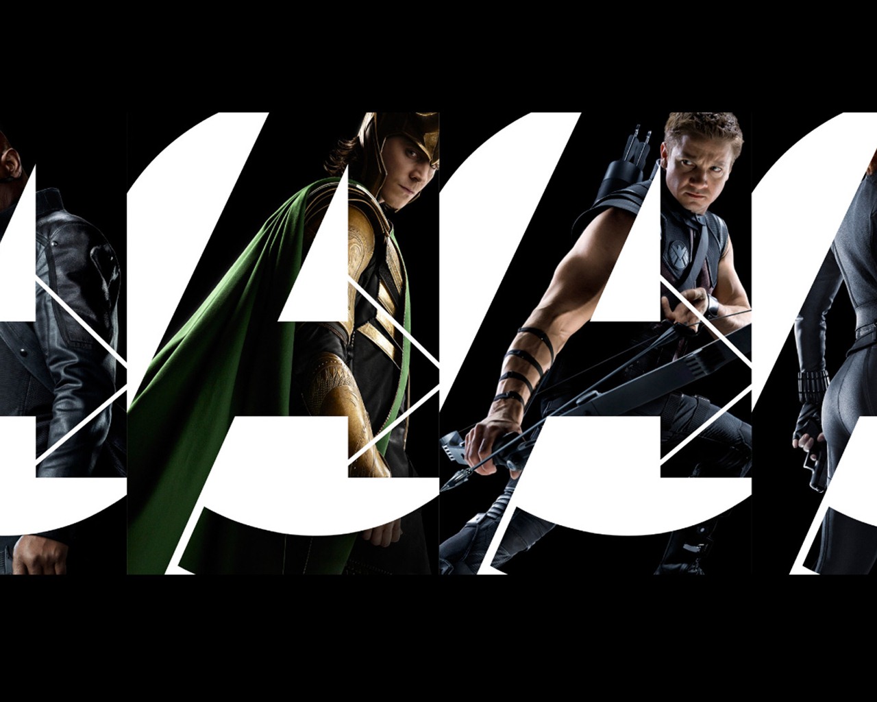 Les fonds d'écran HD 2012 Avengers #10 - 1280x1024