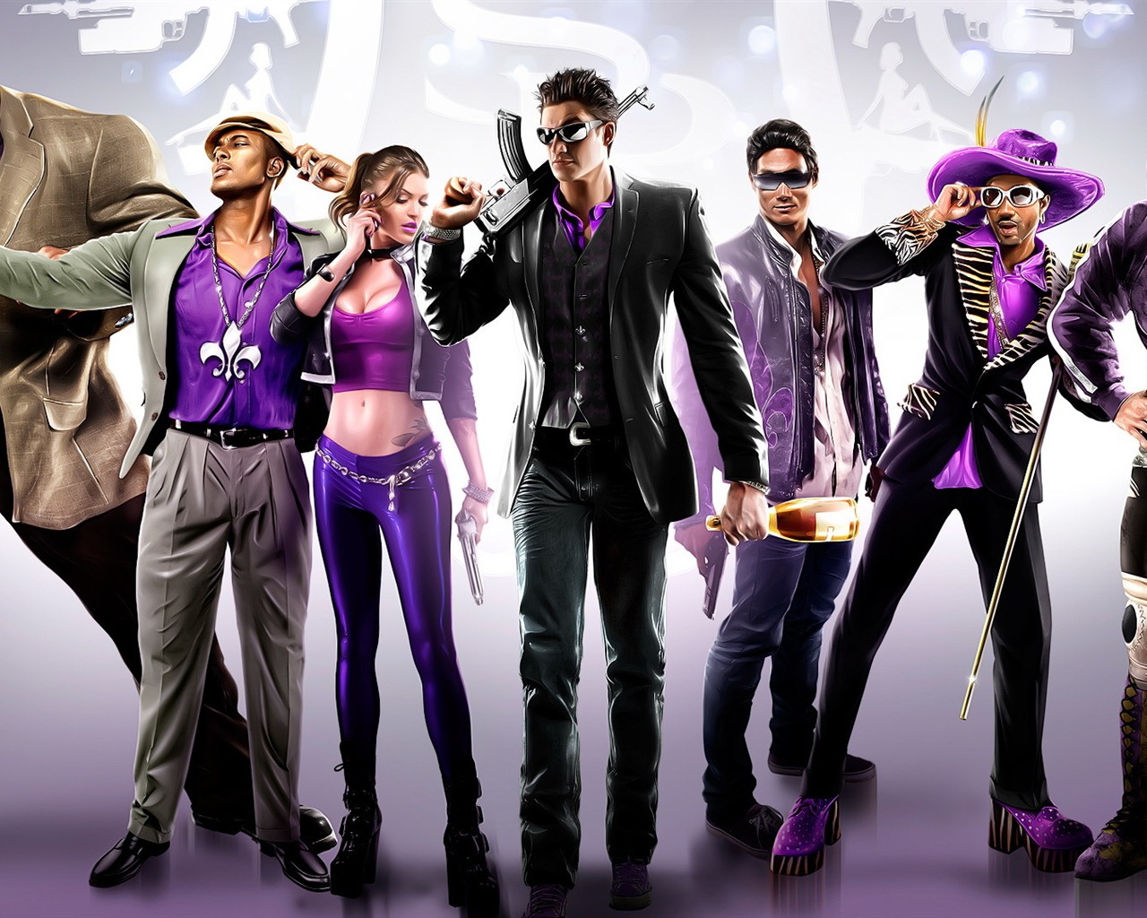 Saints Row: Třetí HD tapety na plochu #11 - 1280x1024