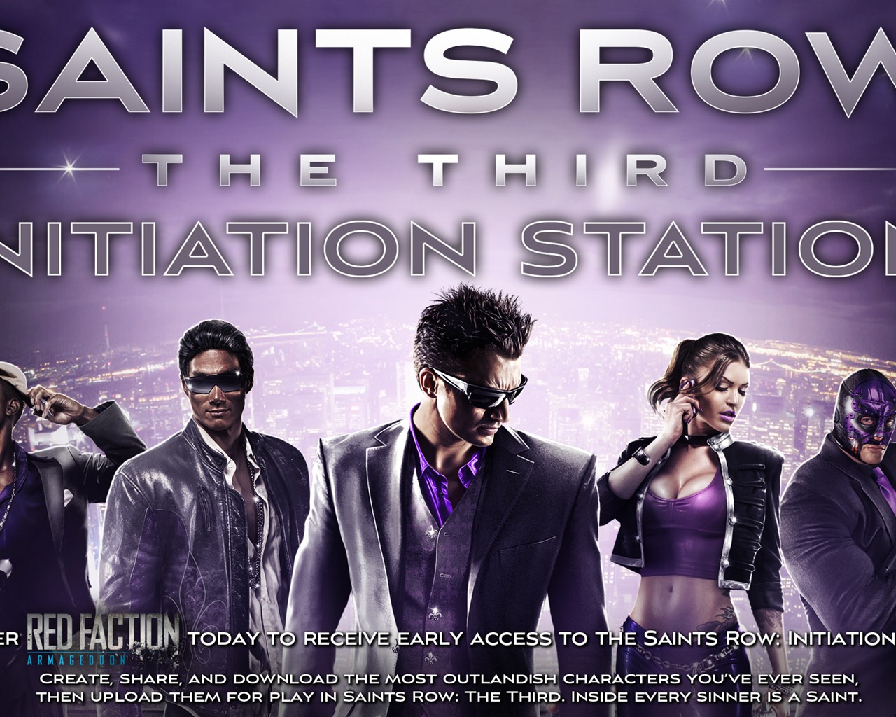 Saints Row: Třetí HD tapety na plochu #18 - 1280x1024