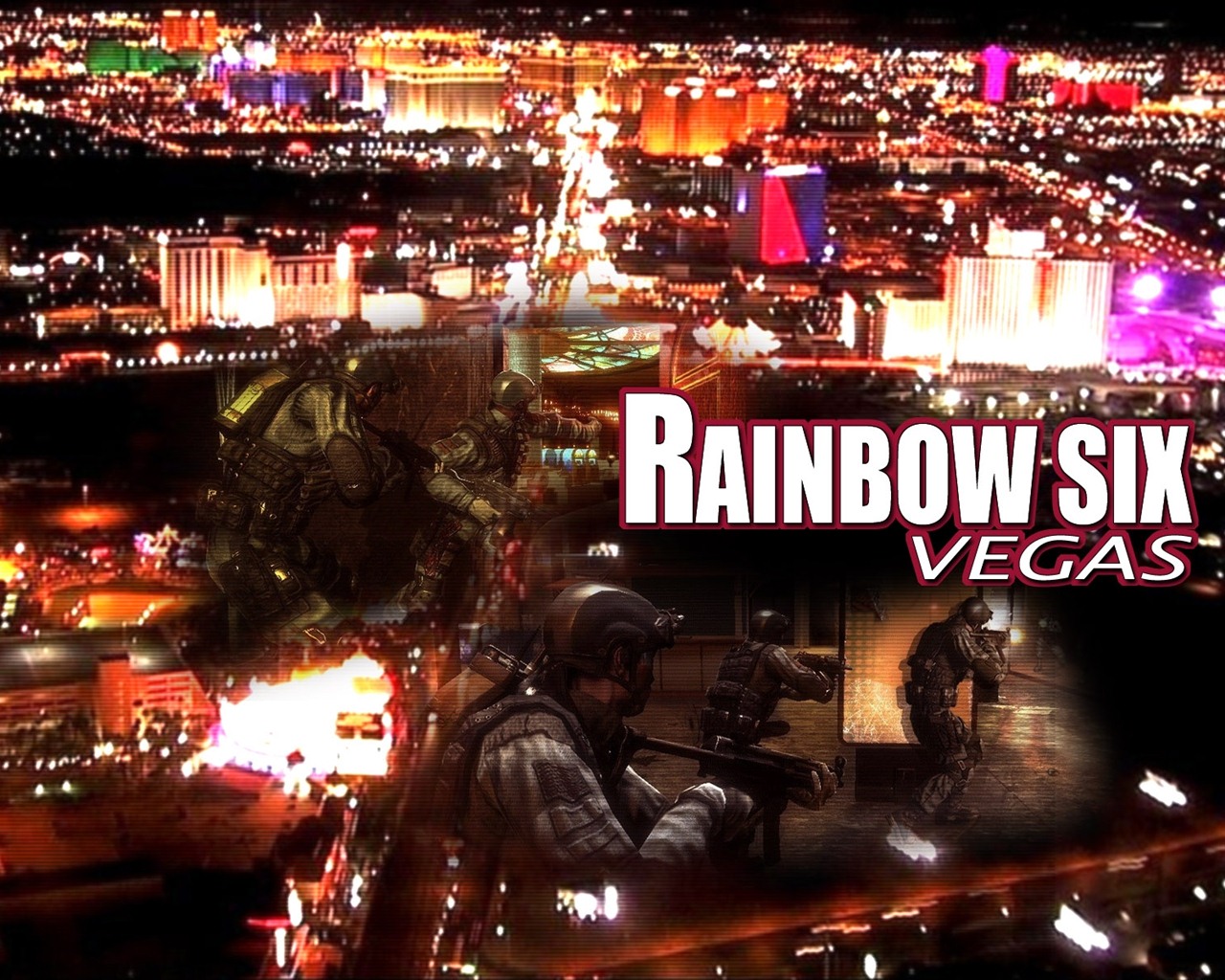 Tom Clancys Rainbow Six: Vegas HD Wallpaper #2 - 1280x1024