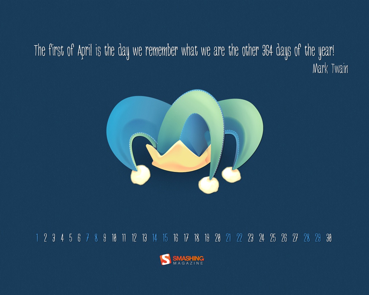 April 2012 Kalender Wallpaper (1) #13 - 1280x1024