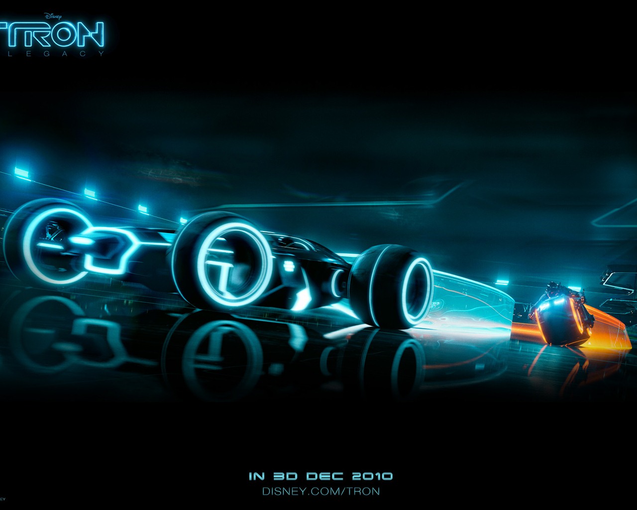 2010 Tron: Legacy 創：光速戰記 高清壁紙 #20 - 1280x1024