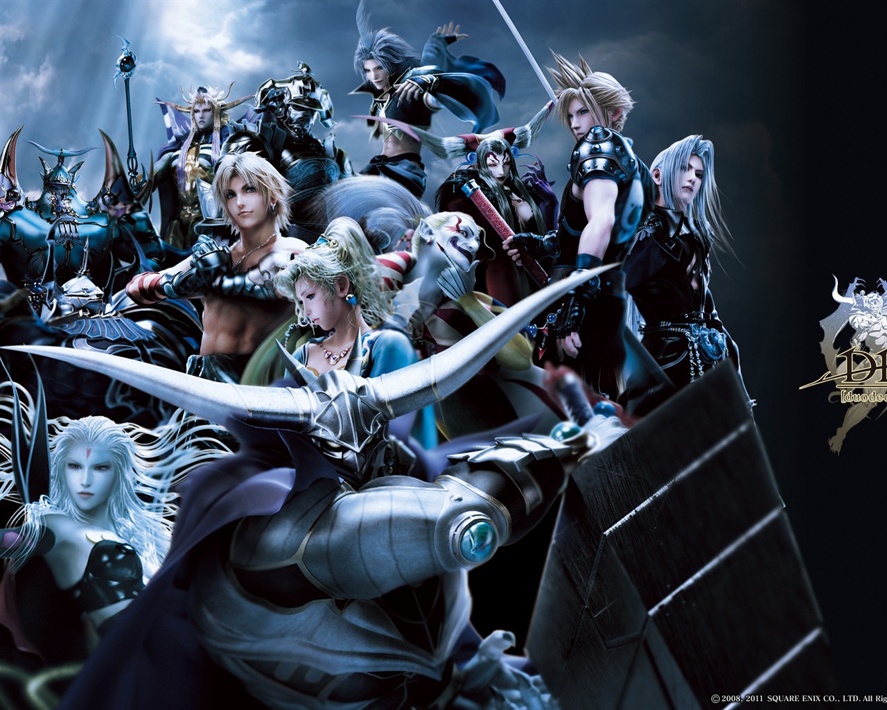 Dissidia 012: Duodecim Final Fantasy HD fondos de pantalla #1 - 1280x1024