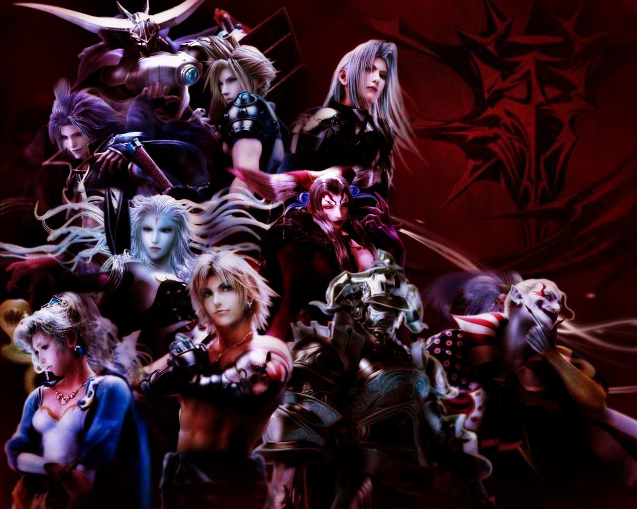 Dissidia 012: Duodecim Final Fantasy  最终幻想：纷争2 高清壁纸3 - 1280x1024