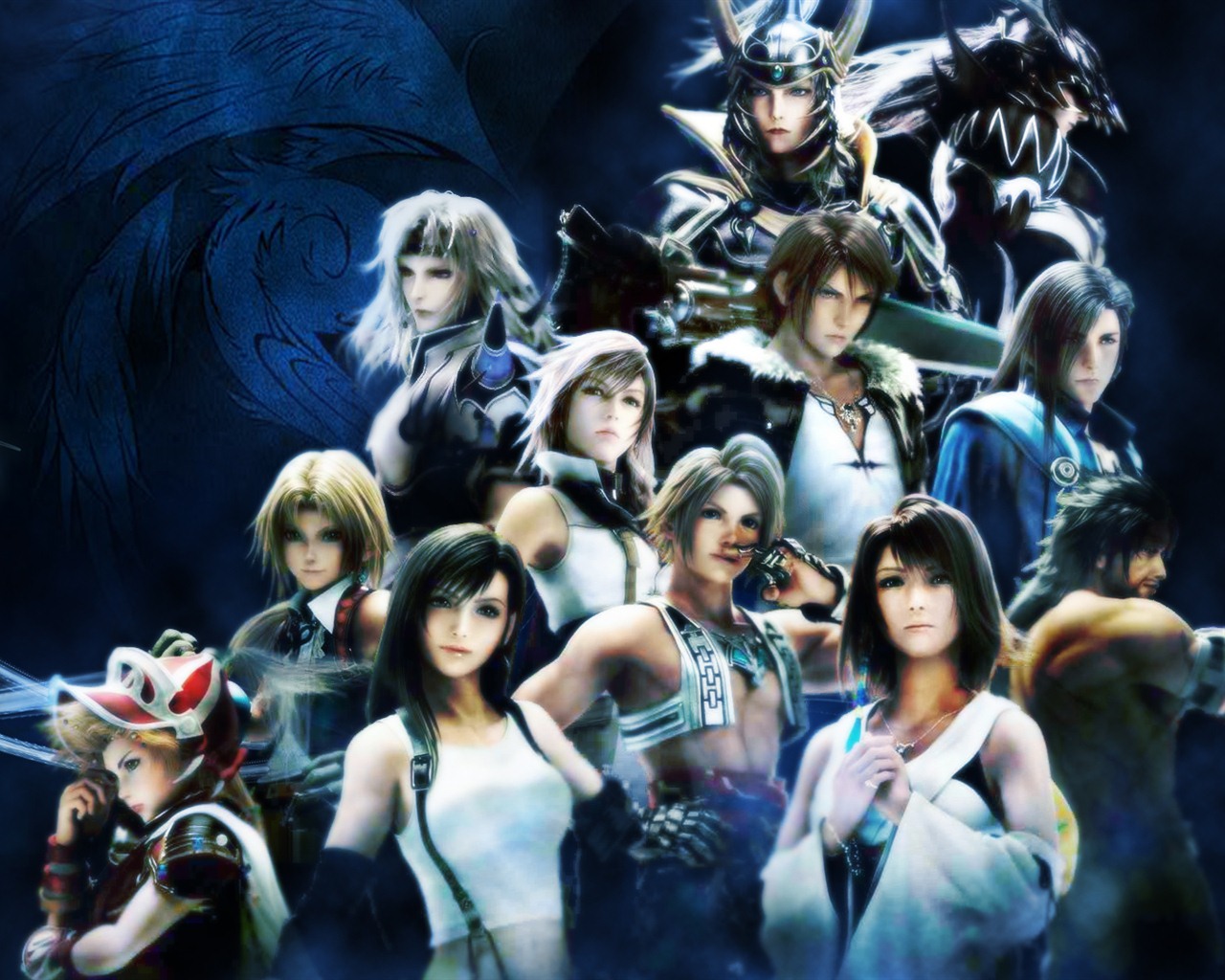 Dissidia 012: Duodecim Final Fantasy  最终幻想：纷争2 高清壁纸4 - 1280x1024