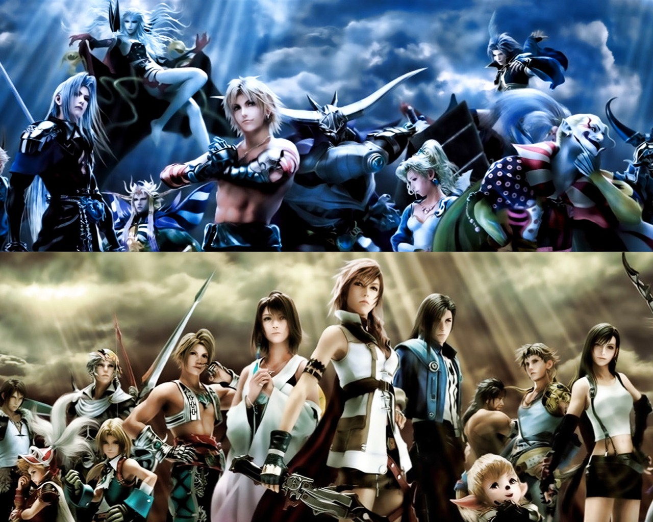 Dissidia 012: Duodecim Final Fantasy HD fondos de pantalla #5 - 1280x1024
