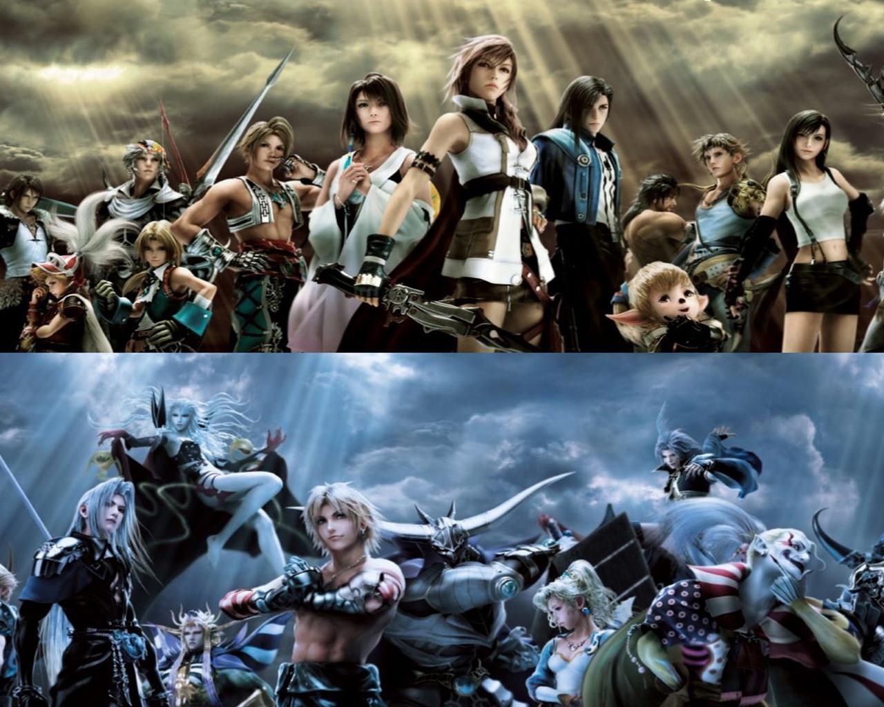 Dissidia 012: Duodecim Final Fantasy HD fondos de pantalla #11 - 1280x1024