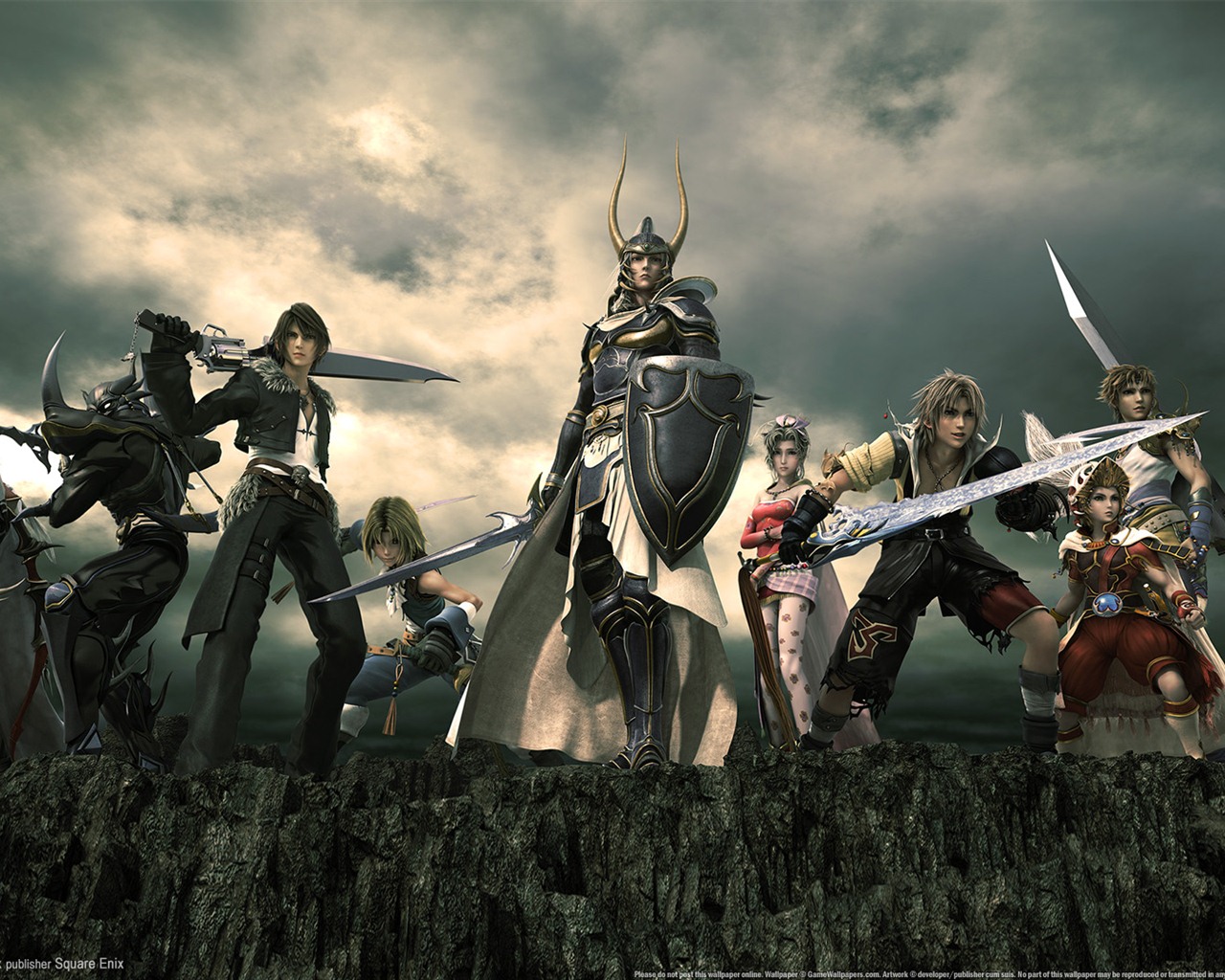 Dissidia 012 : Duodecim 파이널 판타지의 HD 월페이퍼 #13 - 1280x1024